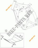 PROTECTION MOTEUR pour KTM 250 SX-F FACTORY REPLICA MUSQUIN EDITION de 2010