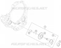 ARBRE D'EQUILIBRAGE pour KTM 250 SX-F de 2016