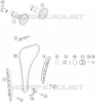 DISTRIBUTION pour KTM 250 SX-F de 2016