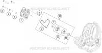 POMPE A EAU pour KTM 250 SX-F de 2016