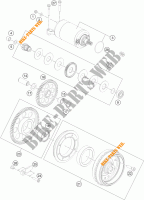 DEMARREUR ELECTRIQUE pour KTM 1290 SUPER DUKE R SPECIAL EDITION ABS de 2016