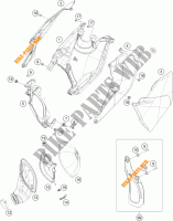FILTRE A AIR pour KTM 125 SX de 2016