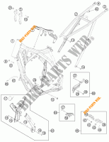 CADRE pour KTM 125 SX de 2012