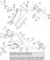 DISTRIBUTION pour KTM 1290 SUPER DUKE R SPECIAL EDITION ABS de 2016