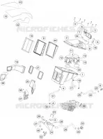 FILTRE A AIR pour KTM 1290 SUPER DUKE R SPECIAL EDITION ABS de 2016