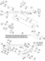 MECANISME DE SELECTION DE VITESSES pour KTM 1290 SUPER DUKE R SPECIAL EDITION ABS de 2016