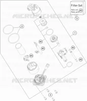 POMPE A ESSENCE pour KTM 1290 SUPER DUKE R SPECIAL EDITION ABS de 2016