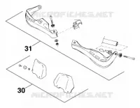 ACCESSOIRES pour KTM 125 SX de 1998