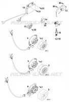 ALLUMAGE pour KTM 125 SX de 1998