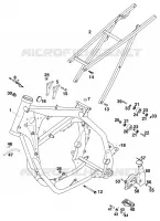CADRE pour KTM 125 SX de 1998