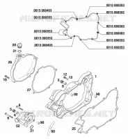 CARTER EMBRAYAGE pour KTM 125 SX de 1998