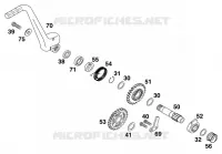 KICK pour KTM 125 SX de 1998