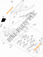 BRAS OSCILLANT  pour KTM 1290 SUPER DUKE R BLACK de 2018