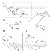 ACCESSOIRES pour KTM 450 SX RACING de 2003