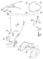 ALLUMAGE pour KTM 450 SX RACING de 2003