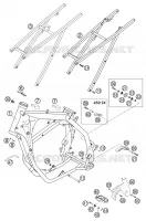 CADRE pour KTM 450 SX RACING de 2003
