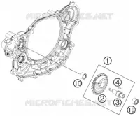 ARBRE D'EQUILIBRAGE pour KTM 450 SX-F de 2013