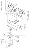 BIELLETTE D'AMORTISSEUR PRO LEVER pour KTM 450 SX-F de 2013