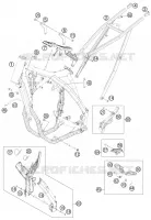 CADRE pour KTM 450 SX-F de 2013