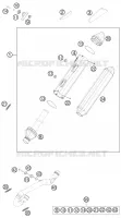 ECHAPPEMENT pour KTM 450 SX-F de 2013