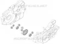 ARBRE D'EQUILIBRAGE pour KTM 450 SX de 2006