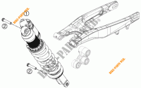 AMORTISSEUR pour KTM 350 SX-F CAIROLI REPLICA de 2011