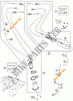 POMPE A ESSENCE pour KTM 350 SX-F CAIROLI REPLICA de 2011
