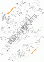 ECHAPPEMENT pour KTM 1290 SUPER DUKE R WHITE de 2017