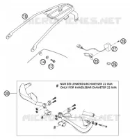 ACCESSOIRES pour KTM 200 SX de 2003