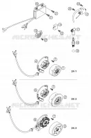 ALLUMAGE pour KTM 200 SX de 2003