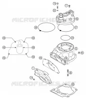 CYLINDRE pour KTM 200 SX de 2003