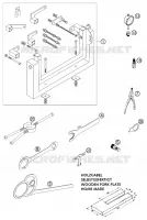 OUTILLAGE SPECIFIQUE (MOTEUR) pour KTM 200 SX de 2003