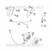 ALLUMAGE pour KTM 250 SXS de 2006