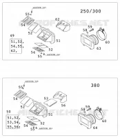 BOITE A CLAPETS pour KTM 250 SXS de 2001