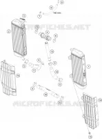 CIRCUIT DE REFROIDISSEMENT pour KTM 250 SX de 2018