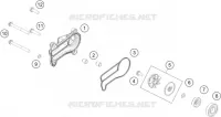 POMPE A EAU pour KTM 250 SX de 2018