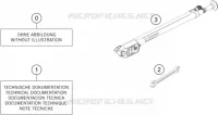 TROUSSE A OUTILS / MANUELS / OPTIONS pour KTM 250 SX de 2018