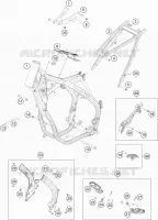 CADRE pour KTM 250 SX de 2017