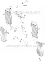 CIRCUIT DE REFROIDISSEMENT pour KTM 250 SX de 2017