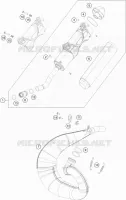 ECHAPPEMENT pour KTM 250 SX de 2017