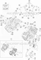 CARTER MOTEUR  1290 ktm-moto 2017 SUPERDUKE 26