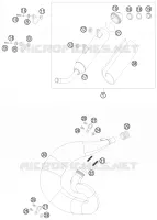 ECHAPPEMENT pour KTM 250 SX de 2010