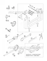 OUTILLAGE SPECIFIQUE (MOTEUR) pour KTM 250 SX de 2010