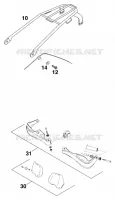 ACCESSOIRES pour KTM 250 SX de 1999