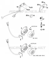 ALLUMAGE pour KTM 250 SX de 1999