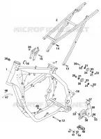 CADRE pour KTM 250 SX de 1999