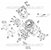CYLINDRE pour KTM 250 SX de 1999