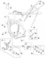 CADRE pour KTM 150 SX de 2012