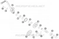 KICK pour KTM 150 SX de 2012
