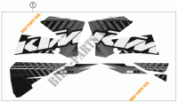 AUTOCOLLANTS pour KTM 85 SX 19/16 de 2012